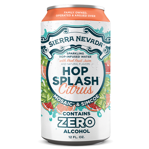 Hop Splash Citrus: Sparkling Hop-Infused Water