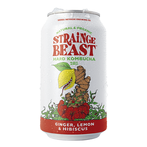 Strainge Beast: Hard Kombucha 355ml Can 7% ABV