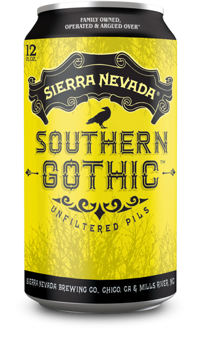 Southern Gothic Unfiltered Pilsner | 355ml Can | 5.2% ABV