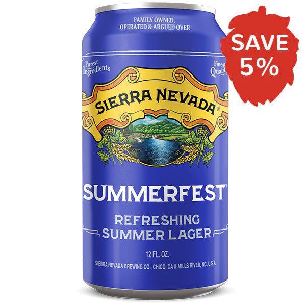Summerfest Bohemian Pilsner 355ml Can 5.0% ABV