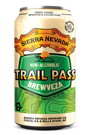 Trail Pass Brewveza Lager | 335ml Can | Non Alc