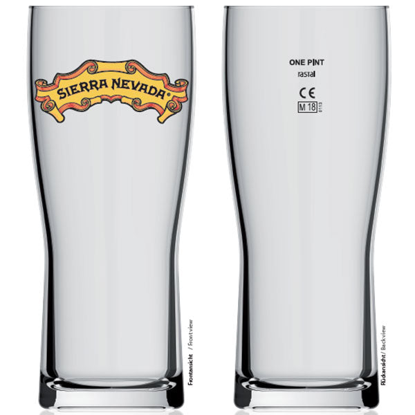 Branded Pint Glass (Single Glass) The Sierra Nevada Shop